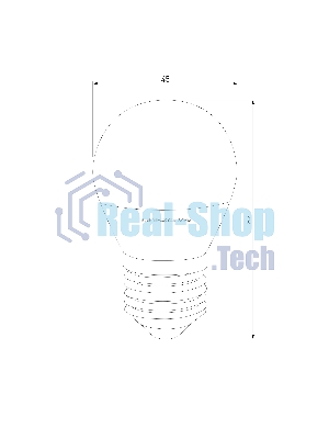 BLE2731 / Светодиодная лампа Mini Classic  LED 7W 4200K E27 матовое стекло