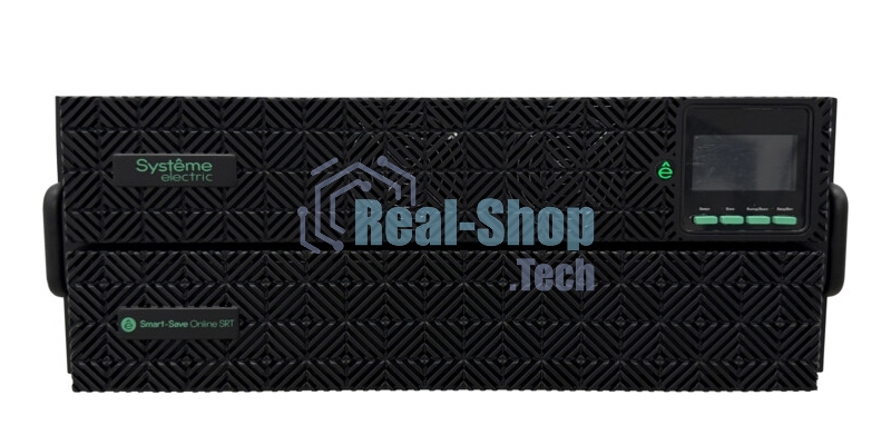 Источник бесперебойного питания Systeme Electric Smart-Save Online SRT SRTSE5KRTXLIG2 / 5000 ВА / 5000 Вт / 5 x IEC 320 C13, 3 x IEC 320 С19
