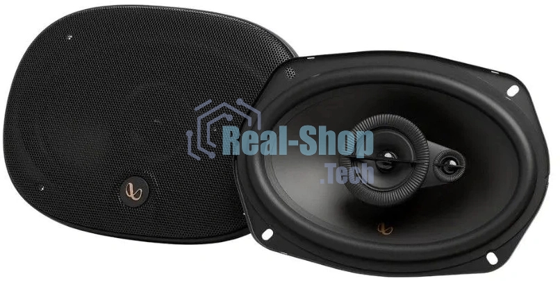 Колонки автомобильные Infinity Alpha 693M 195Вт 93дБ 3Ом 16x24см (6x9дюйм) (ком.:2кол.) коаксиальные трехполосные
