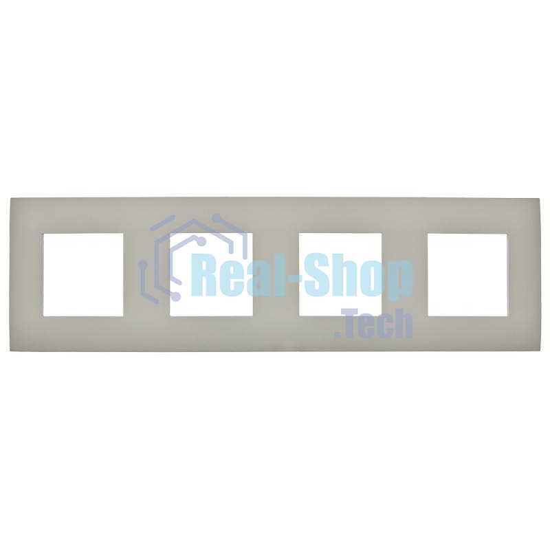 Рамка 4-м IEK SKANDY SK-F01B бежевый SK-M42-K10