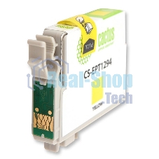 Картридж струйный Cactus CS-EPT1294 (T1294) желтый (10 мл) для Epson Stylus Office B42/BX305/BX305F/BX320/BX525/BX625/SX420/SX425