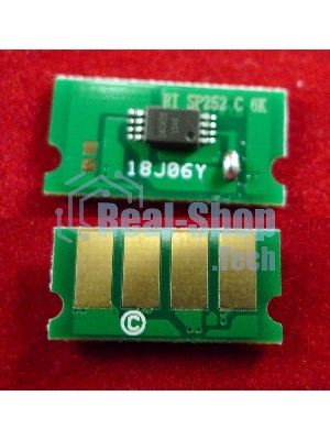 Чип ELP для Ricoh Aficio SP C252Dn/C252Sf/C262Dnw/C262Sf Cyan 6K (SPC252HE)