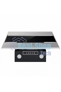 Вытяжка каминная Maunfeld Bridge 60 нержавеющая сталь/черное стекло, 60 см, 850 куб. м/ч, 51 дБ