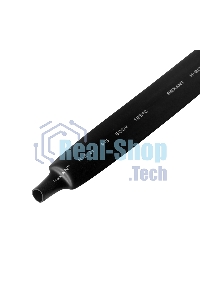 Термоусаживаемая трубка Rexant 15,0/7,5 мм, черная, упаковка 50 шт. по 1 м