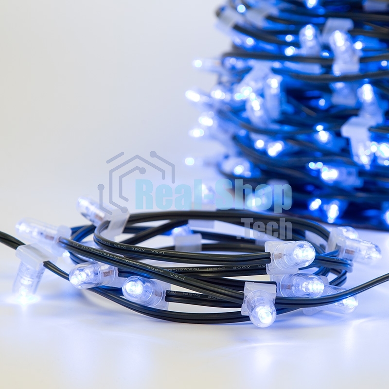 Гирлянда Neon-night LED ClipLight 12V 150 мм, цвет диодов синий