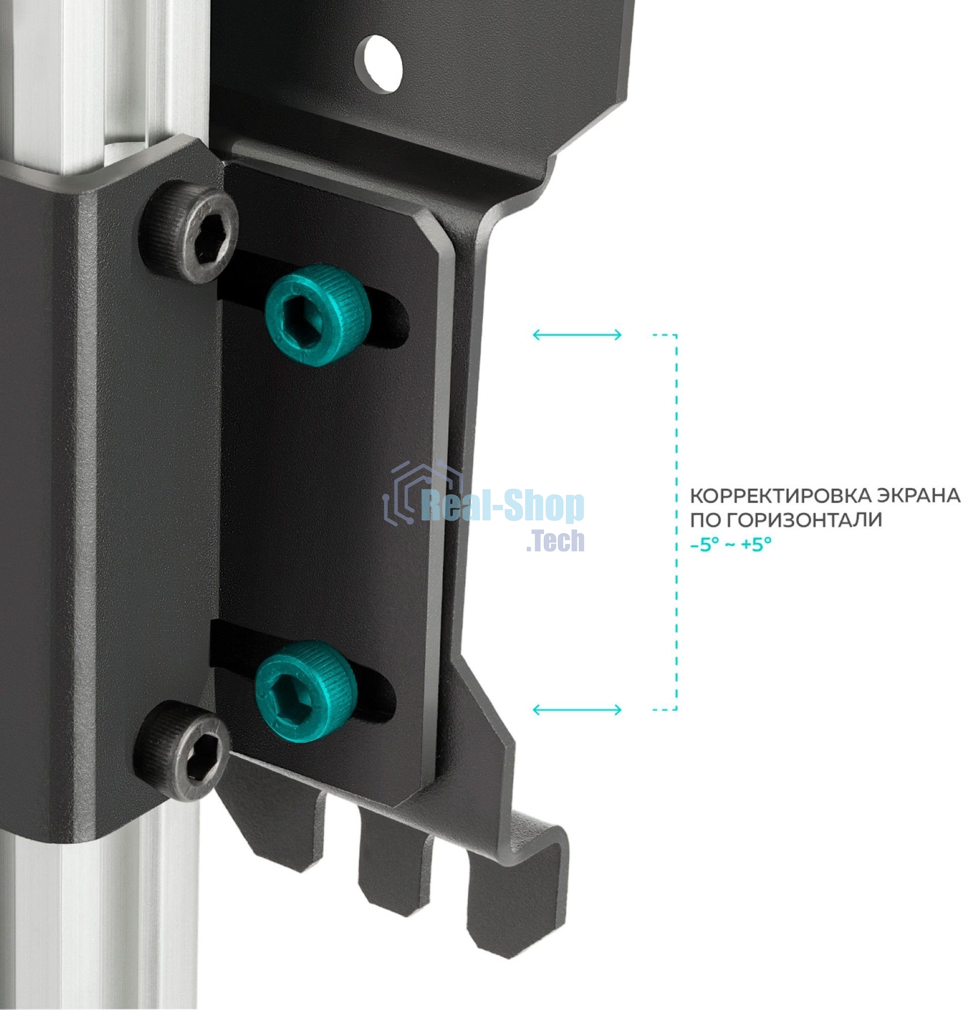 Потолочный кронштейн ONKRON CR1S для телевизора 10”- 40