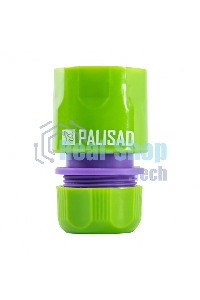 Соединитель пластмассовый быстросъемный для шланга Palisad 1/2