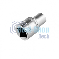 Головка торцевая Stels 9 мм, 12-гранная, CrV, под квадрат 1/2