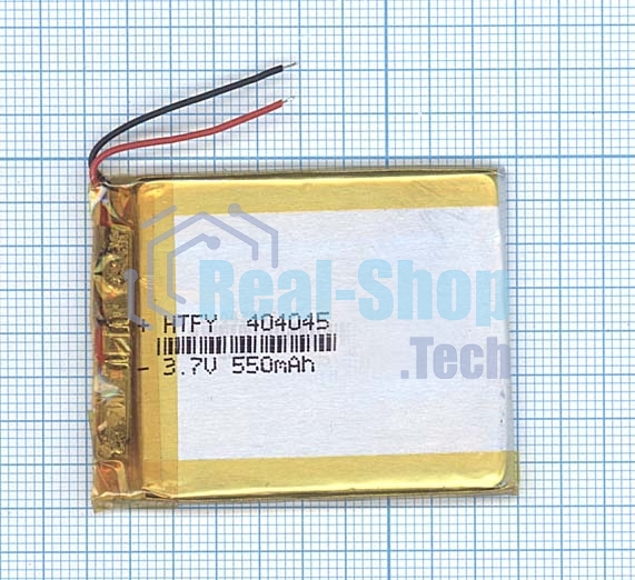 Аккумулятор Li-Pol (батарея) 4x40x45мм 2pin 3.7V/550mAh