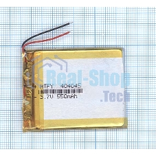 Аккумулятор Li-Pol (батарея) 4x40x45мм 2pin 3.7V/550mAh