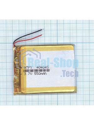 Аккумулятор Li-Pol (батарея) 4x40x45мм 2pin 3.7V/550mAh