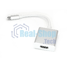 Адаптер Type-C на HDMI, серебро