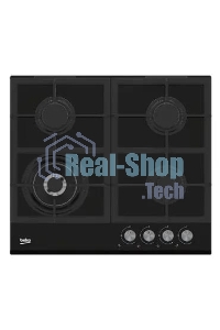 Газовая варочная панель Beko HILW 64235 S, черный