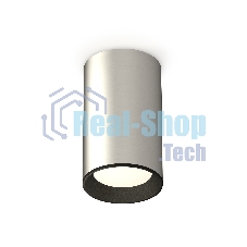Светильник Ambrella Light XS6324001 SSL/SBK серебро песок/черный песок MR16 GU5.3 (C6324, N6102)