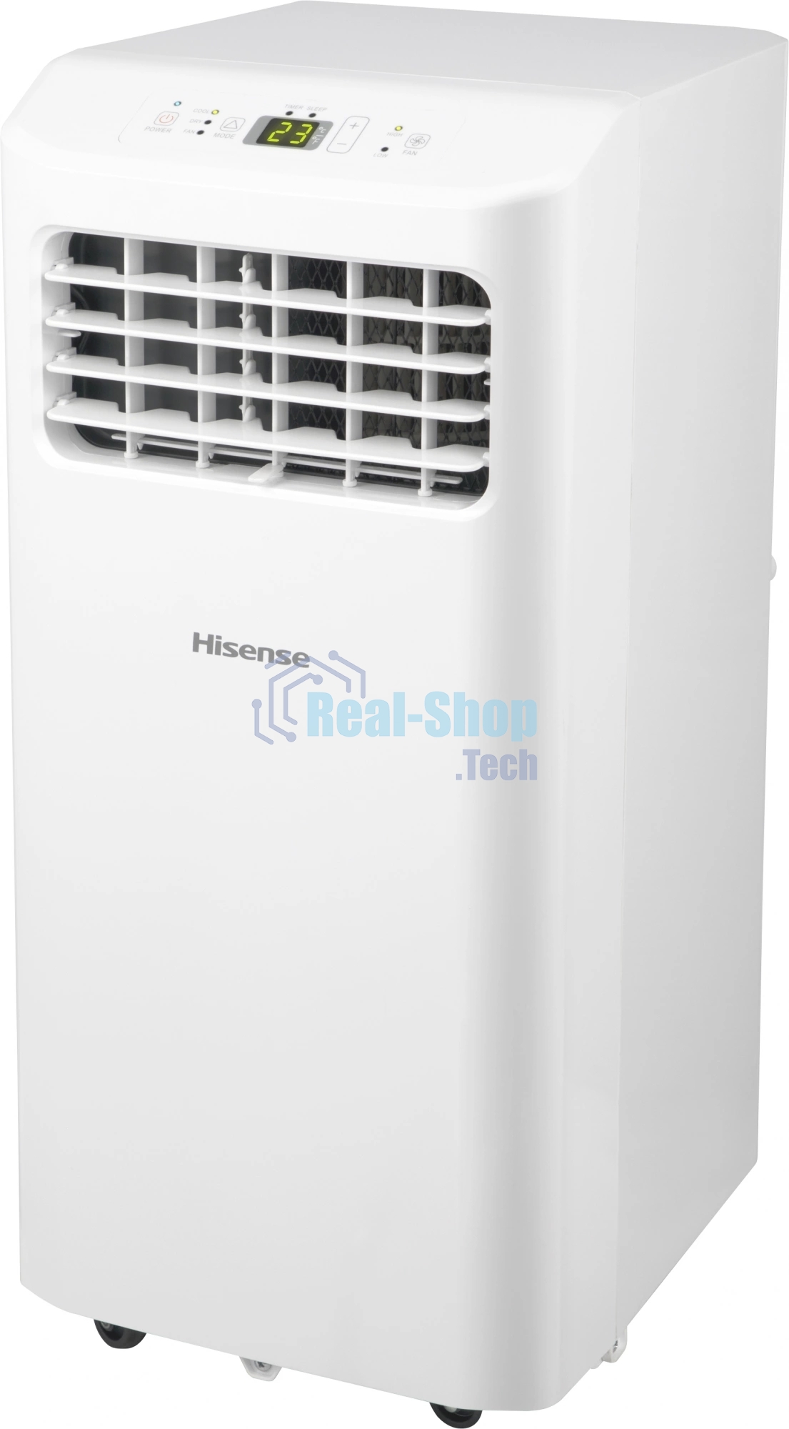 Кондиционер мобильный Hisense AP-09CR4GKVS00 9000 BTU, 17 м², 52 дБ, охлаждение, осушение, белый
