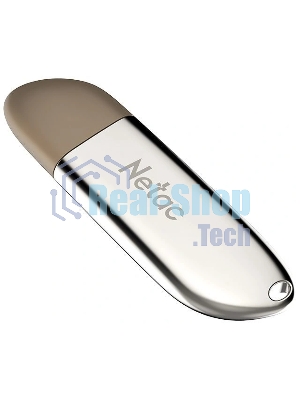 Флешка USB Netac U352 (NT03U352N-008G-20PN), 8Gb, USB 2.0, R/W 50/15, серебристый