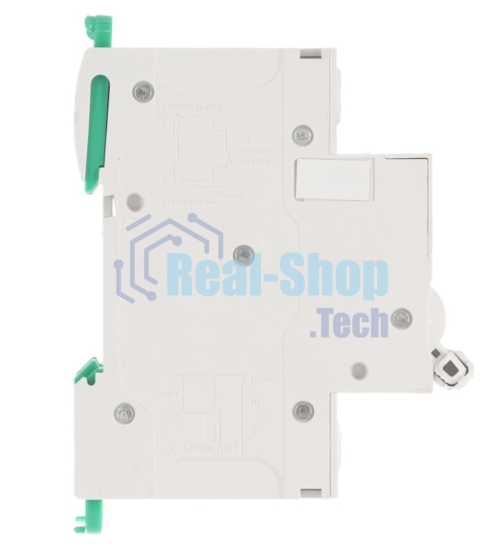 Выключатель автоматический 4П 25А характеристика C 6кA 400В Systeme Electric Systeme9 (кратно 1)