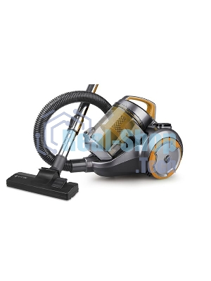 Пылесос Vitek VT-1894 оранжевый, питание от сети, 400 Вт, уборка сухая, пылесборник 2.5 л