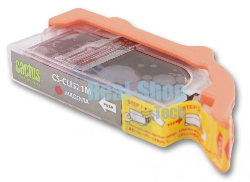 Картридж струйный Cactus CS-CLI521C/M/Y трехцветный (3 x 8,4 мл) для Canon Pixma iP3600/iP4600/iP4700/MP540/MP550/MP560/MP620/MP630/MP640/MP980/MP990/MX860/MX870