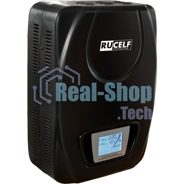 Стабилизатор RUCELF SDW.II-12000-L рабочий диапазон: 110-275В 10000Вт 217-223В