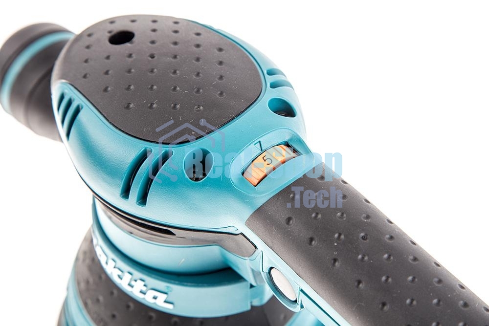 Эксцентриковая шлифовальная машина Makita BO5041 ЭШМ,300Вт,ф125мм,4000-12000об\м,ампл-2.8мм,1.4кг,кор,п\сборник,доп.рукоятка