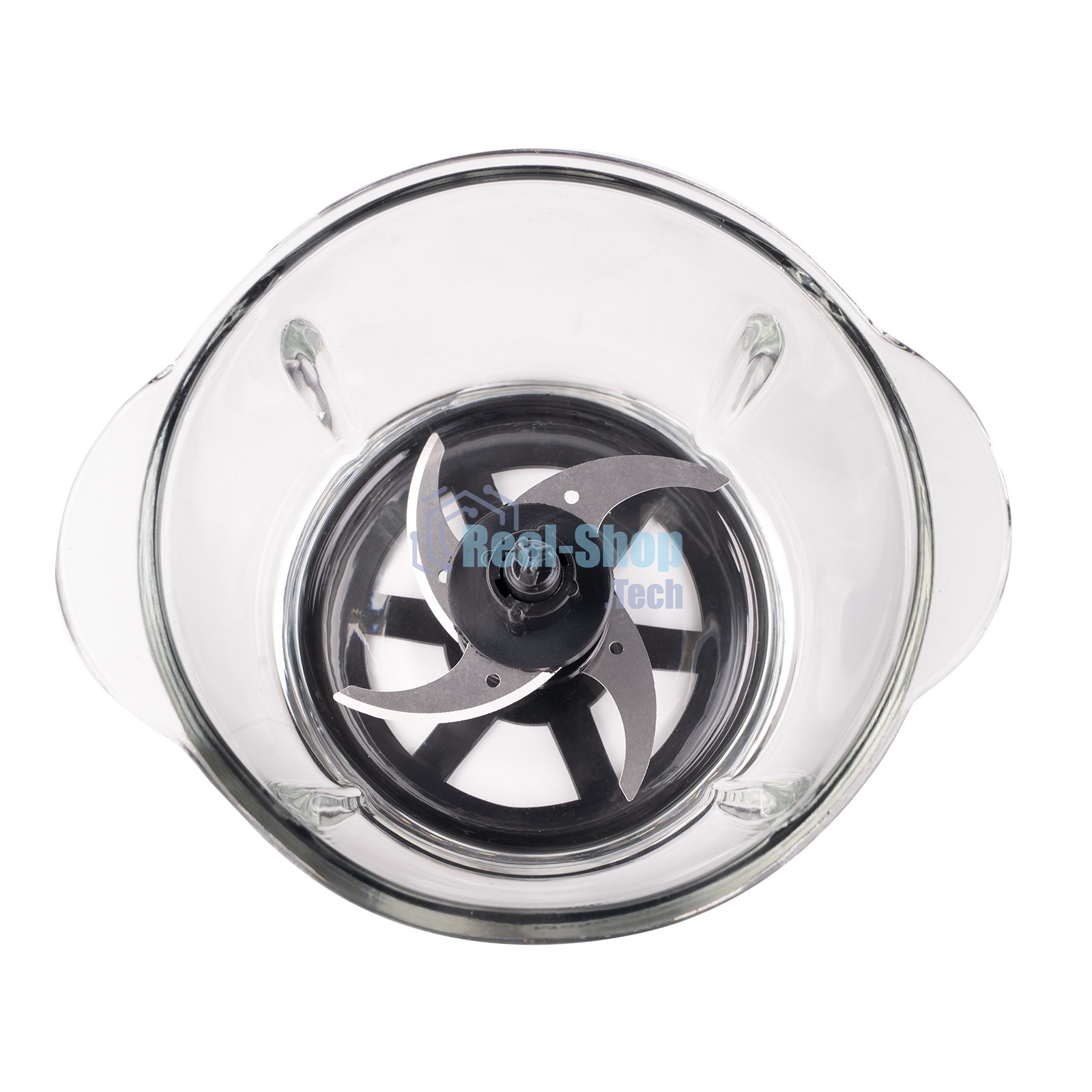 Измельчитель электрический Galaxy Line GL 2357, синий, стеклянная чаша 0,75 л, 400 Вт, импульсный режим