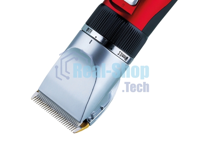 Машинка для стрижки Centek CT-2118 черный/красн