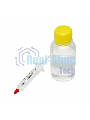 Компаунд силиконовый Rexant, ПК-68, 100 г, двухкомпонентный, прозрачный