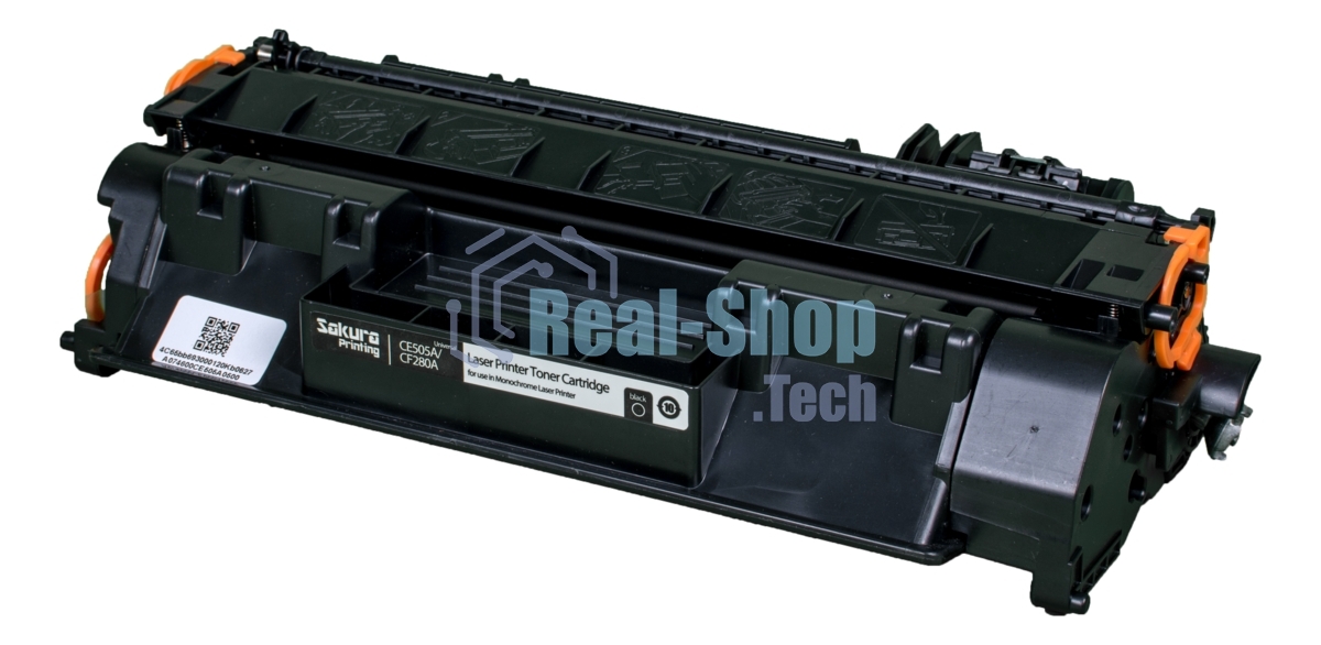Картридж лазерный Sakura CE505A/CF280A для HP Laserjet 400M/401DN P2035/P205, LJ M425, черный, 2700 к.