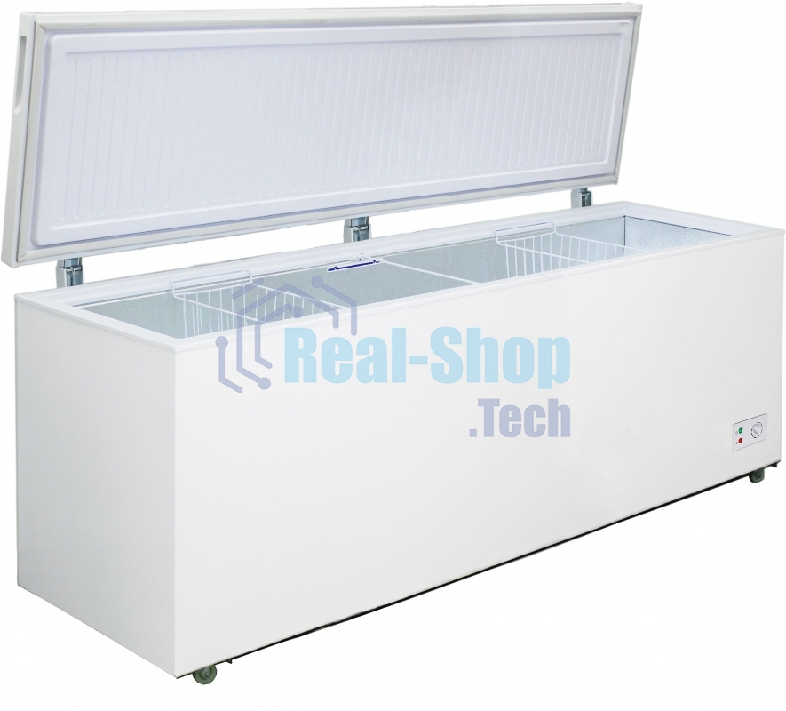 Морозильный ларь Бирюса Б-680KXQ белый, 600л