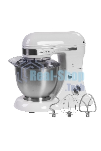 Миксер Galaxy Line GL 2230, белый, планетарный, 700 Вт, 12 скоростей