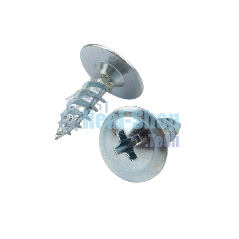 Саморез с прессшайбой Kranz ПШС острый 4.2х13, пакет (25шт.)