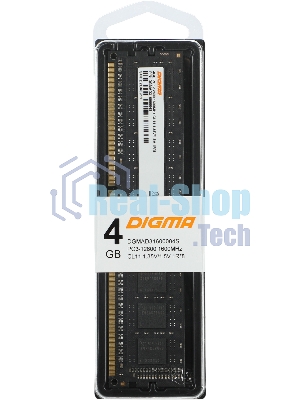 Оперативная память Digma, DDR3, 4Gb (1x4GB), 1600MHz, CL11, DIMM