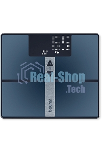 Весы напольные электронные Beurer BF980 WIFI/BT макс.180кг черный