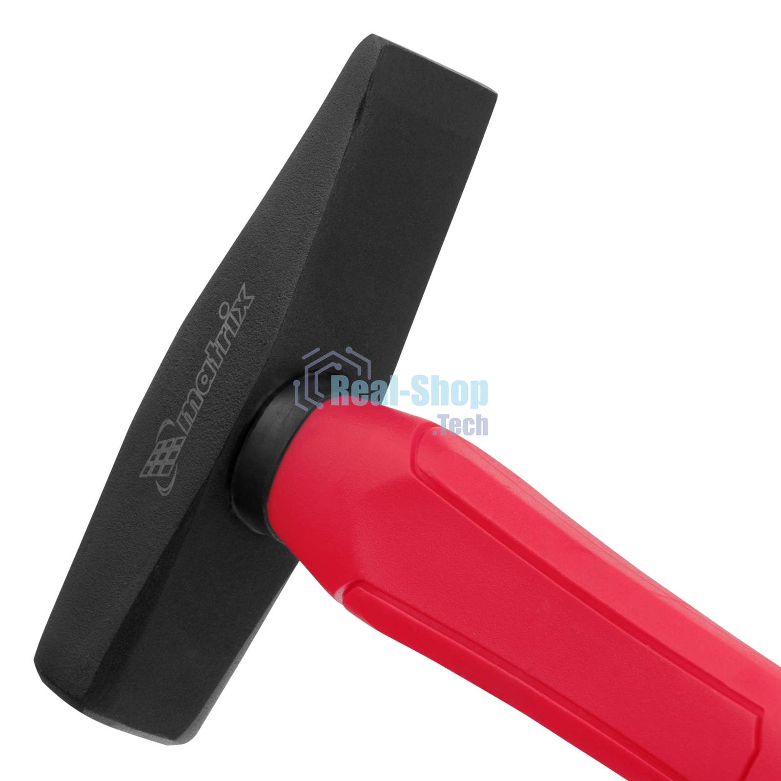 Молоток слесарный Matrix ''optimal'', 300 г, фибергласовая обрезиненная рукоятка, квадратный боек