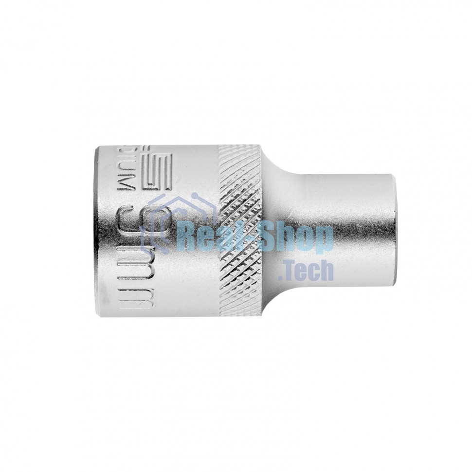 Головка торцевая, 9 мм, 12-гранная, CrV, под квадрат 1/2
