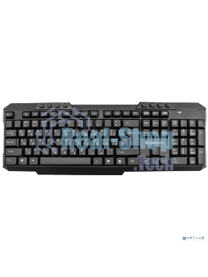 Комплект клавиатура + мышь Defender JAKARTA C-805 RU черный 45805