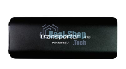 Внешний SSD Patriot Transporter, 4TB, USB 3.2 Gen 2 Type-A/Type-C, R/W 1000/1000, черный