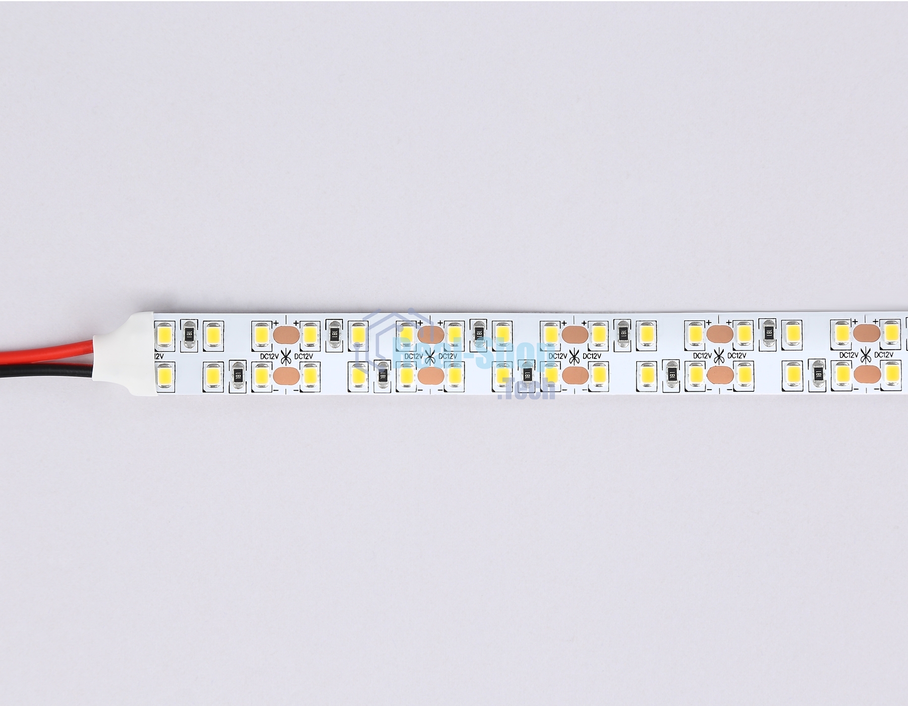 Светодиодная лента Ambrella light GS1601 2835 240Led/ 19.2W m/ 12V IP20 3000K/ 5000*14*1.2mm (2 конт.)