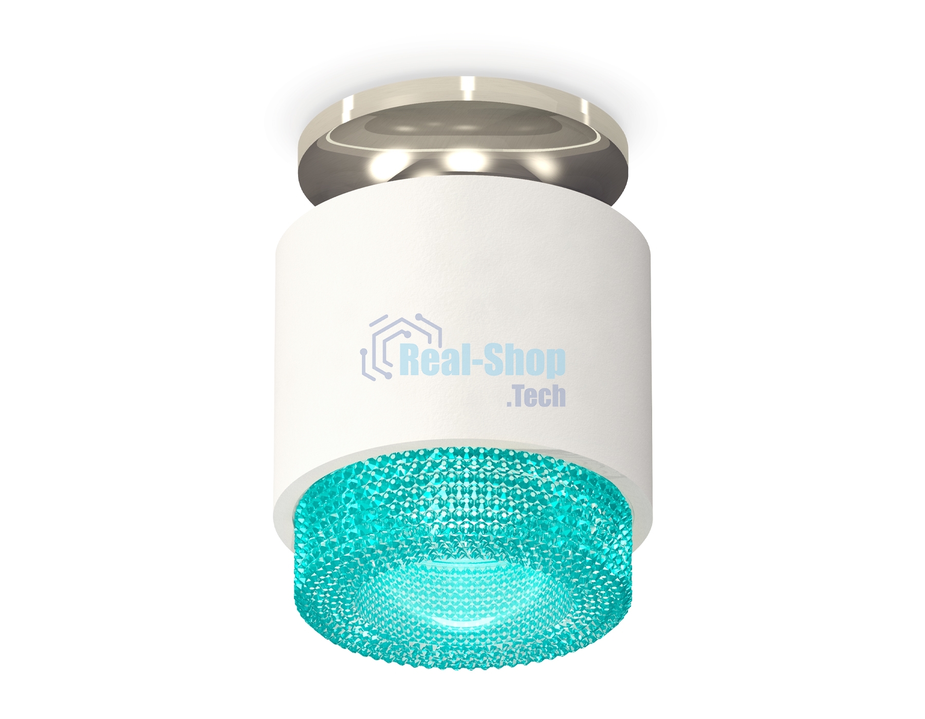 Светильник Ambrella Light XS7510082 SWH/BL белый песок/голубой MR16 GU5.3 (N7927, C7510, N7194)