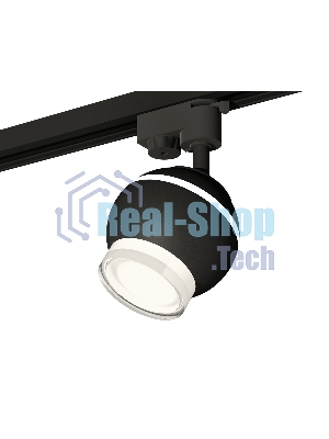 Светильник Ambrella light XT1102070 SBK/FR/CL черный песок/белый матовый/прозрачный GU5.3 LED 3W 4200K (A2521, C1102, N7160)