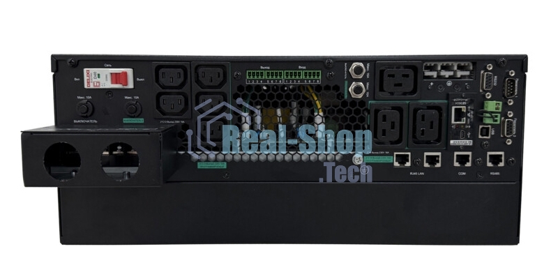 Источник бесперебойного питания Systeme Electric Smart-Save Online SRT SRTSE5KRTXLIG2 / 5000 ВА / 5000 Вт / 5 x IEC 320 C13, 3 x IEC 320 С19