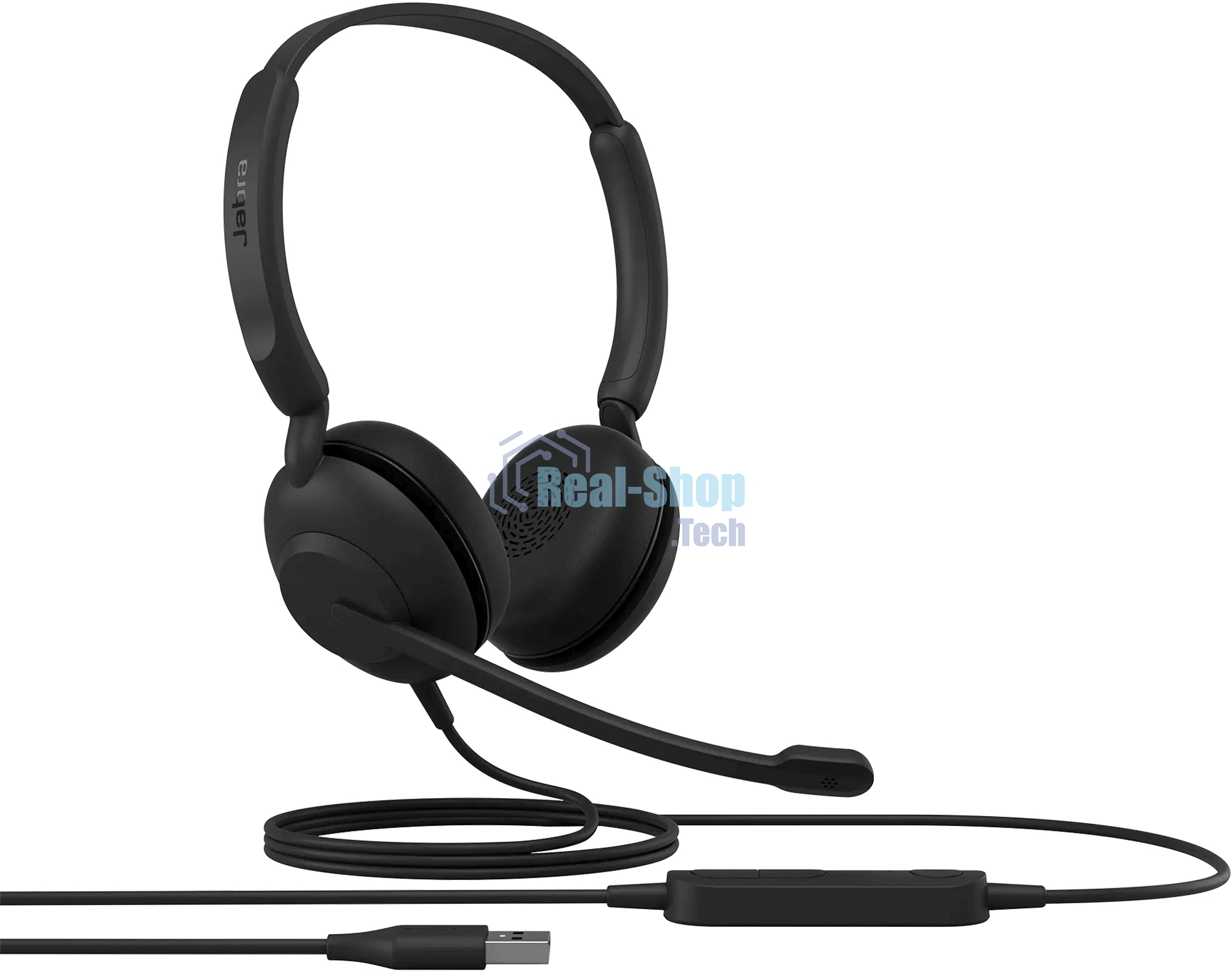 Гарнитура Jabra Evolve 10 Stereo чёрный, проводная