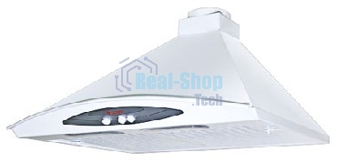 Вытяжка каминная Gefest ВВ 1 белый, 60 см, 180 куб. м/ч, 64 дБ