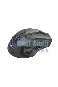 Мышь беспроводная ExeGate SR-9034 черный, 1600 dpi, радиоканал, USB, кнопки - 4