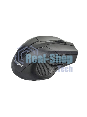 Мышь беспроводная ExeGate SR-9034 черный, 1600 dpi, радиоканал, USB, кнопки - 4