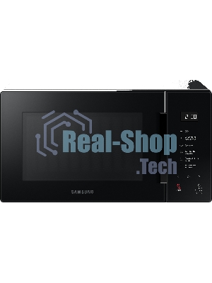 Микроволновая печь Samsung MS23T5018AK/BW черный, 23 л, 800 Вт, переключатели - сенсор