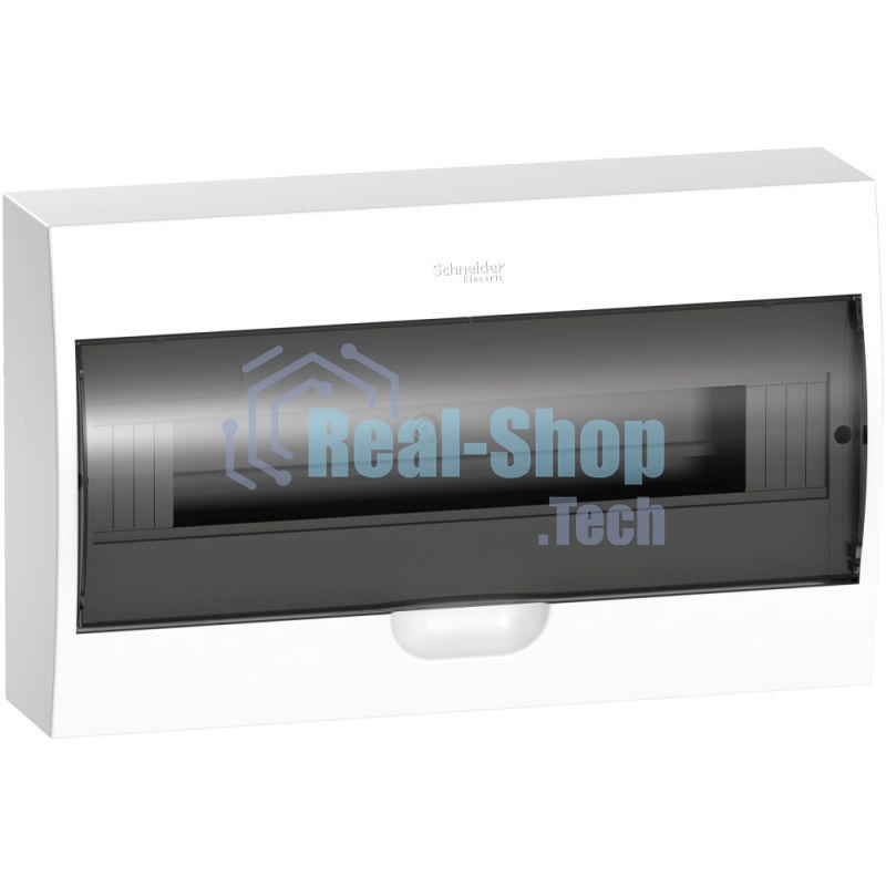 Бокс ОП EASY9 навесн. с прозрачной дверью 1ряд 18мод. SchE