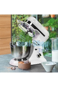 Миксер Galaxy Line GL 2230, белый, планетарный, 700 Вт, 12 скоростей