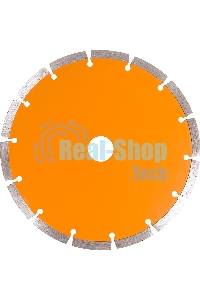 Диск алмазный отрезной сегментный 180х22,2 мм,сухая резка